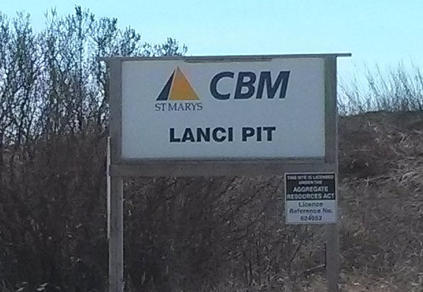 CBM Lanci Pit, Concession 2, Puslinch, Ontario