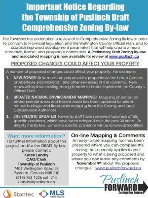 zoning bylaw for puslinch