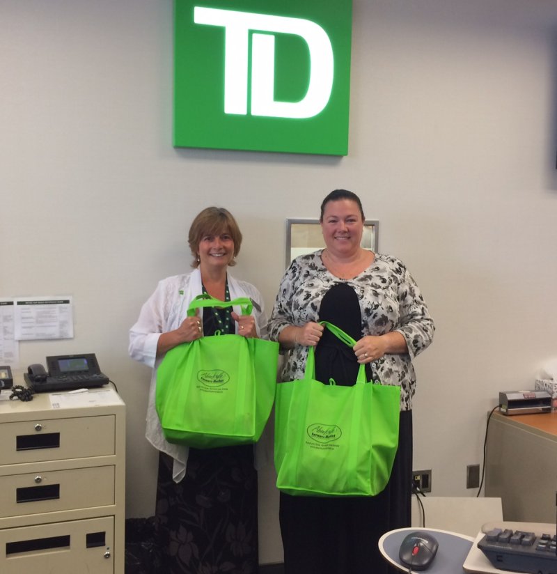 TD Bank, Greenbelt, Farmers Market Support