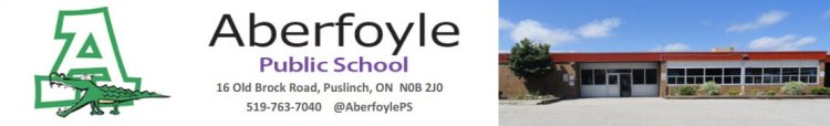 Aberfoyle Public School Newsletter