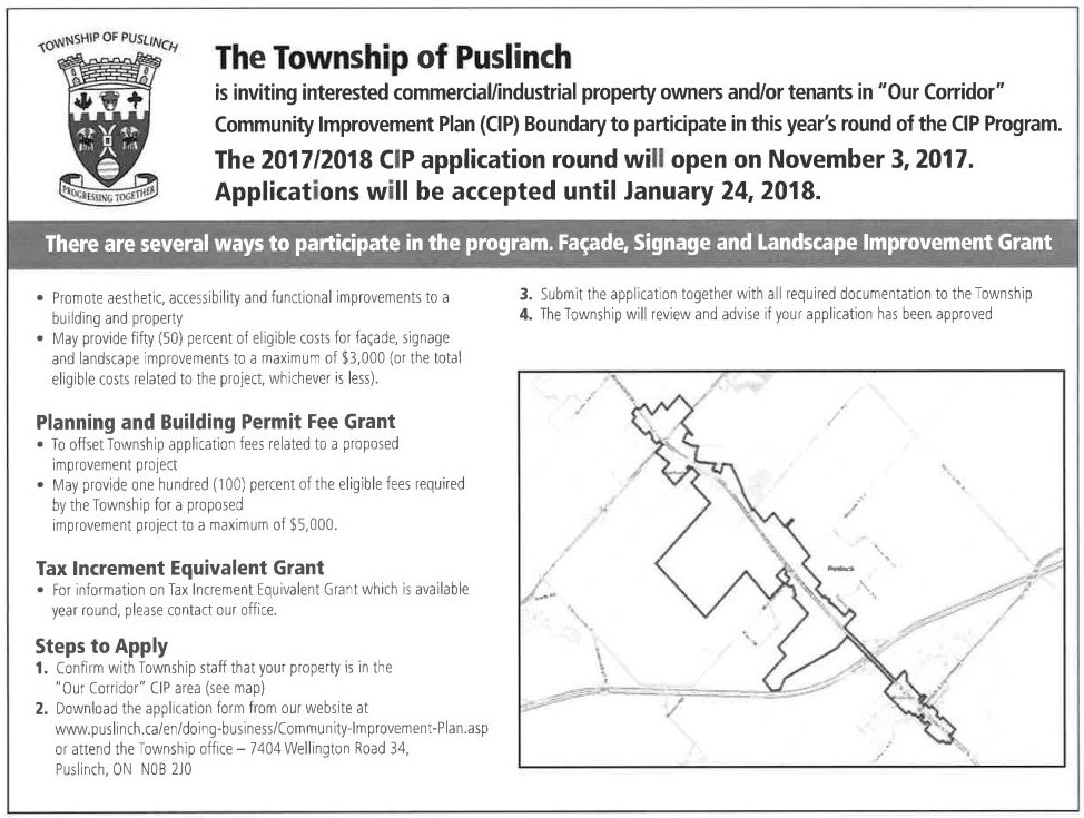 Puslinch Community Improvement Plan