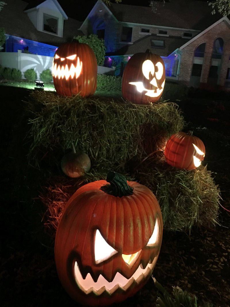 Nightmare Before Christmas Hallowe'en Display - Puslinch Style!