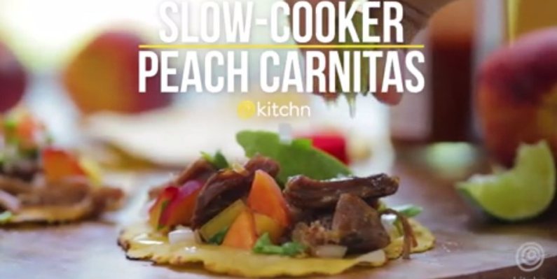 peach carnitas