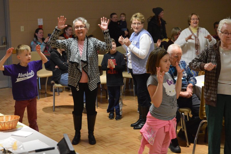 Puslinch children entertain at senior's luncheon