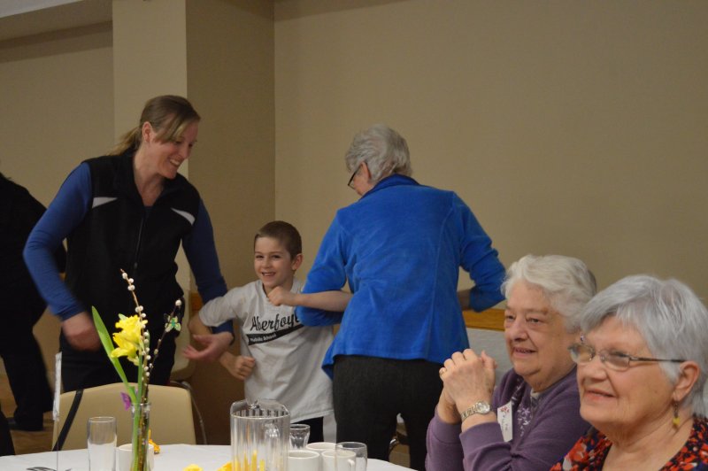 Puslinch children entertain at senior's luncheon