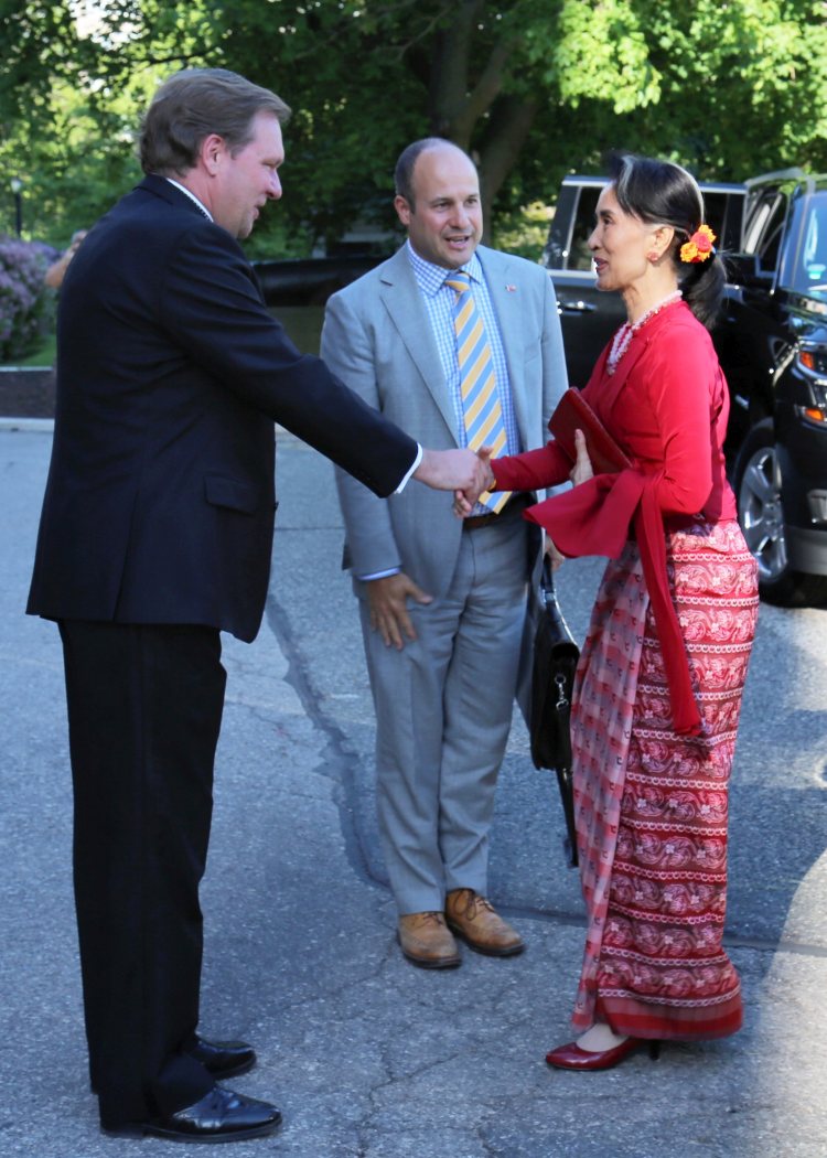 ted arnott Aung San Suu Kyi